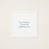 スクリプトシグネチャーパーソナライズされたビーフローラ (裏面)