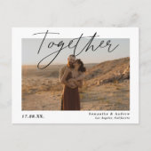 スクリプトシンプル2の写真で日付を保存 ポストカード (正面)