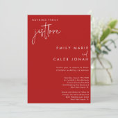 スクリプトジャストラブレッド親密結婚の裁判所 招待状 (スタンド正面)