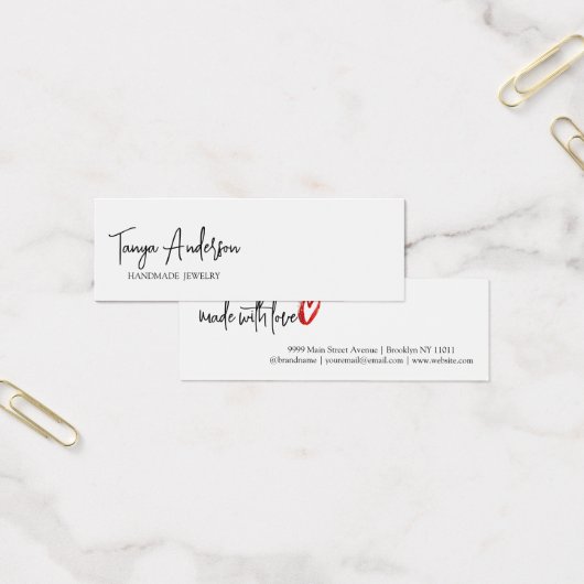 スクリプトスタイリッシュ作成ラブハートイヤリング表示 (オフィス)