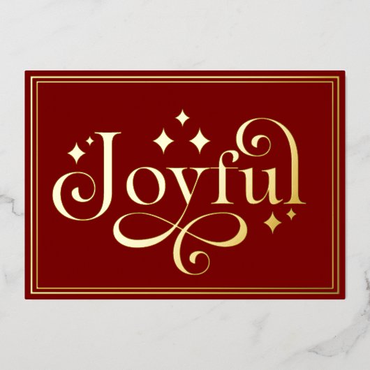 スクリプトタイポグラフィバーグディカスタムグラディエント実在 箔シーズンカード (正面)