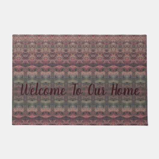 スクリプトタイポグラフィ領域 ドアマット (正面)