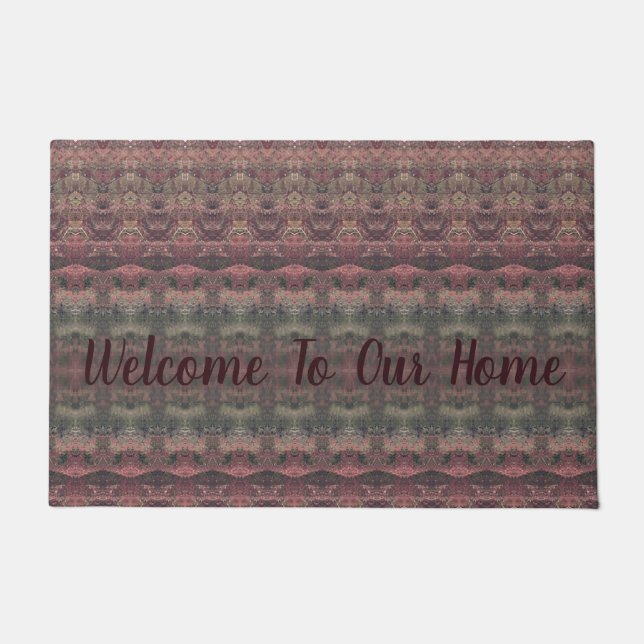 スクリプトタイポグラフィ領域 ドアマット (正面)