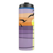 スクリプトタグラインのサンセットデザイン・カスタムプロモーション タンブラー (正面)