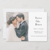 スクリプトツー フォト セーブ・ザ・デート (正面)