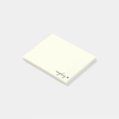 スクリプトテキストと電源プラグで充電不要 ポストイット (アングル)