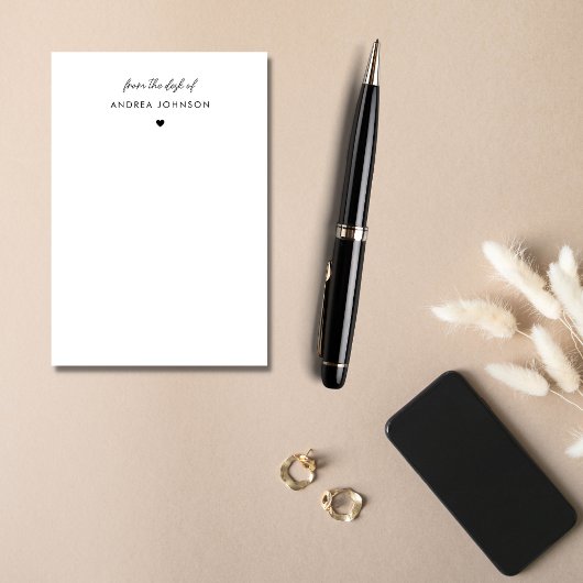 スクリプトハートのデスクからミニマルモダンリスト ポストイット