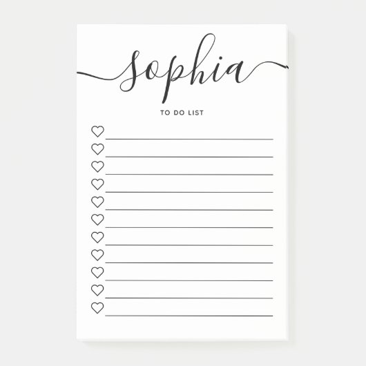 スクリプトハートのホワイトノートを一覧表示するには ポストイット (正面)