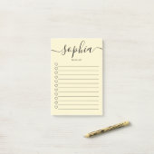 スクリプトハートの黄色いノートを一覧表示するには ポストイット (デスク上)