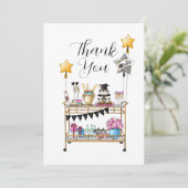 スクリプトバーカートの卒業 サンキューカード (スタンド正面)