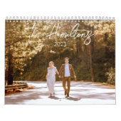 スクリプトパーソナライズされたを使用した写真カレンダー カレンダー (カバー)