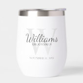 スクリプトパーソナライズされたモノグラムと名前Groomsmen (左面)