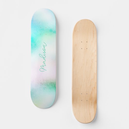 スクリプトパーソナライズされた名かわいいスケートボガーリーード スケートボード (正面)