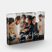 スクリプトパーソナライズされた・オ最高のーレイ・カップル フォトブロック (左)