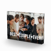 スクリプトパーソナライズされた・オ最高のーレイ・カップル フォトブロック (右)