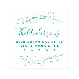 スクリプトファミリ名のカスタム差出人住所 セルフインキングスタンプ