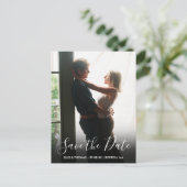 スクリプトフォト結婚式日程カード 案内ポストカード (スタンド正面)
