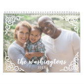 スクリプトフォント | 2026写真 カレンダー (カバー)