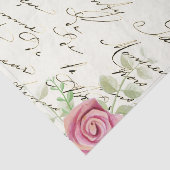 スクリプトフランスのヴィンテージバラティッシュペーパー 薄葉紙 (詳細)