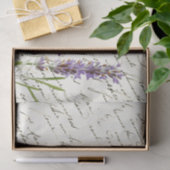 スクリプトフランスのヴィンテージラベンダーティッシュペーパー 薄葉紙 (ギフト)