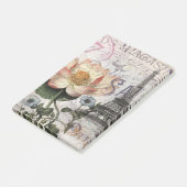 スクリプトフランスの植物学ロータスパリエッフェルタワー ポストイット (アングル)