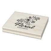 スクリプトフローリスト企業パッケージカスタム（大） ラバースタンプ (スタンプ)