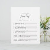 スクリプトブライダルシャワー新郎は何と言った (スタンド正面)