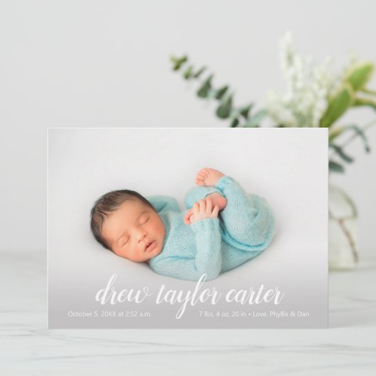 スクリプトベビーの写真の生誕発表 (スタンド正面)