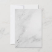 スクリプトホワイト日付カードの保存 – 日付の保存 出欠カード (裏面)