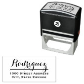 スクリプトミニマルの姓差出人住所 セルフインキングスタンプ (インサイチュ)