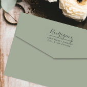 スクリプトミニマルの姓差出人住所 セルフインキングスタンプ