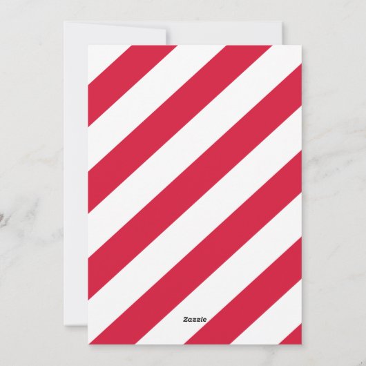 スクリプトメリーおもしろいはっきりしたホリデーカード シーズンカード (裏面)