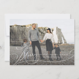 スクリプトメリーによるフルブリードホリデーフォトカード シーズンカード