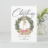 スクリプトメリークリスマスリース シーズンカード (スタンド正面)