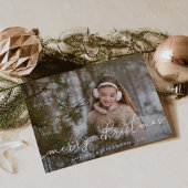 スクリプトメリー |ホリデーフォトカード シーズンカード