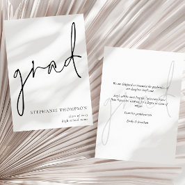 スクリプトモダンの卒業発表 案内状