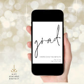 スクリプトモダンの卒業発表 案内状