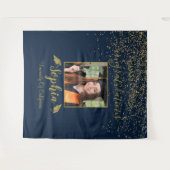 スクリプトモダンの卒業背景 | 大学院の写真 タペストリー (正面(横))