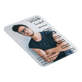 スクリプトモダンガイトレンディー卒業写真 マグネット (右側)