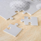 スクリプトモダンハッピーバースデーカスタムフォトギフト ジグソーパズル (側面)