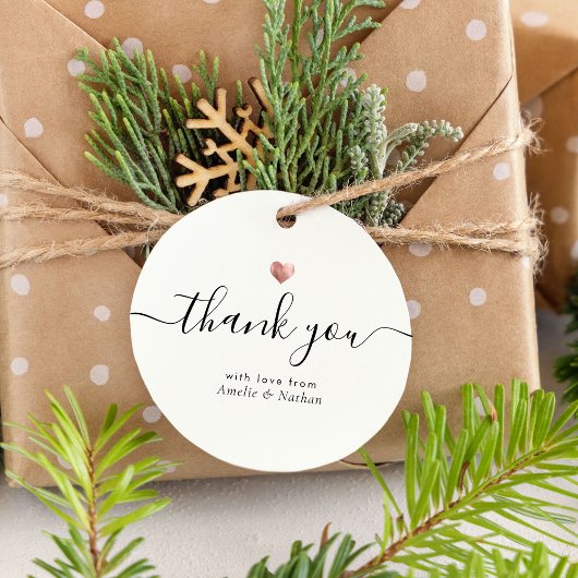 スクリプトモダンバラ金ゴールドハートに感謝結婚 フェイバータグ