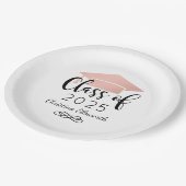 スクリプトモダンバラ金ゴールド2025カスタム卒業 ペーパープレート (アングル)