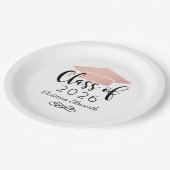 スクリプトモダンバラ金ゴールド2025カスタム卒業 ペーパープレート (アングル)