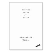 スクリプトモダンベジメニューオプション座席表 テーブルナンバー (正面)