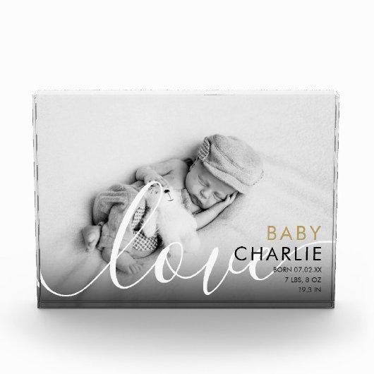 スクリプトモダンベビー誕生の状態 フォトブロック (正面)