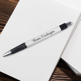 スクリプトモダンモノグラム名 ボールペン
