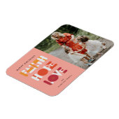 スクリプトモダン信仰hope love photo holiday magnet マグネット (左側)