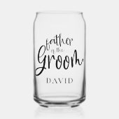 スクリプトモダン名Moder Giftの父 ガラス缶 (正面)