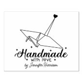 スクリプトモダン折り紙の手作りビジネス，大 ラバースタンプ (インプリント)