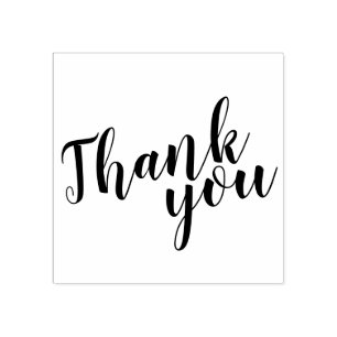 スクリプトモダン結婚式の引き出物ありがとう ラバースタンプ
